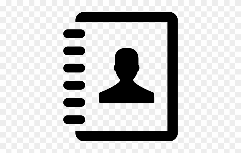 Basic1 039 Address Book Svg Vector Icon - Basic1 039 Address Book Svg Vector Icon #1588209