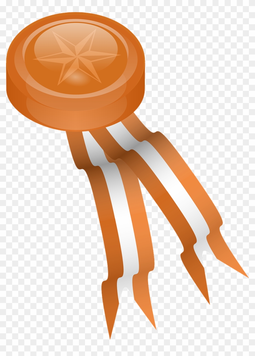 Vector Graphics, - Silver Medal Clip Art #1588692