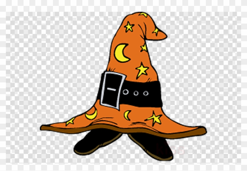 Witches Hats Clipart Witch Hat Clip Art - Halloween Png Cute Ghost #1588760