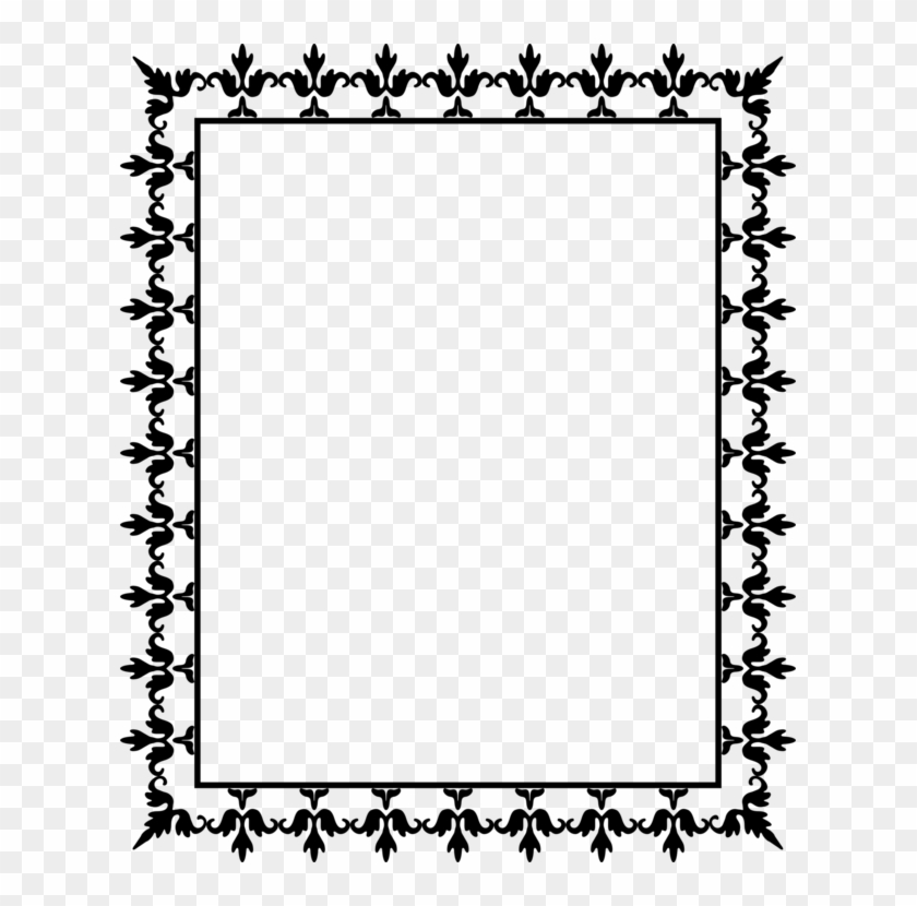 Borders And Frames Coloring Book Drawing Document - Cool Microsoft Word Page Border #1588986