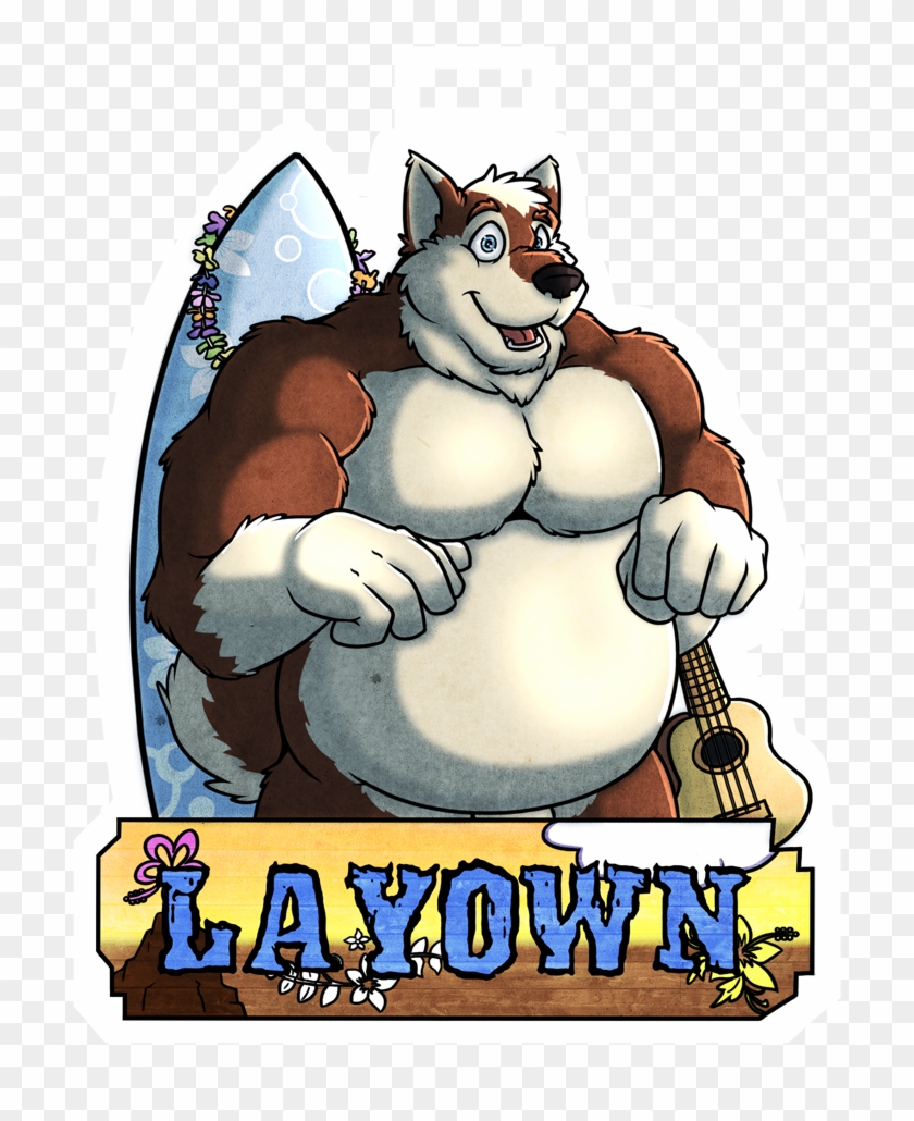 Summer Party Badge Lay0wn - Cartoon #1589088