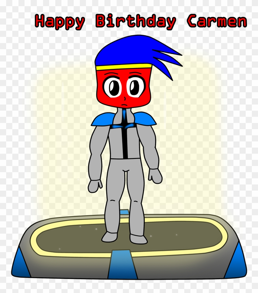 Happy Birthday Carmen By Benthecutesquirrel - Cartoon #1589188