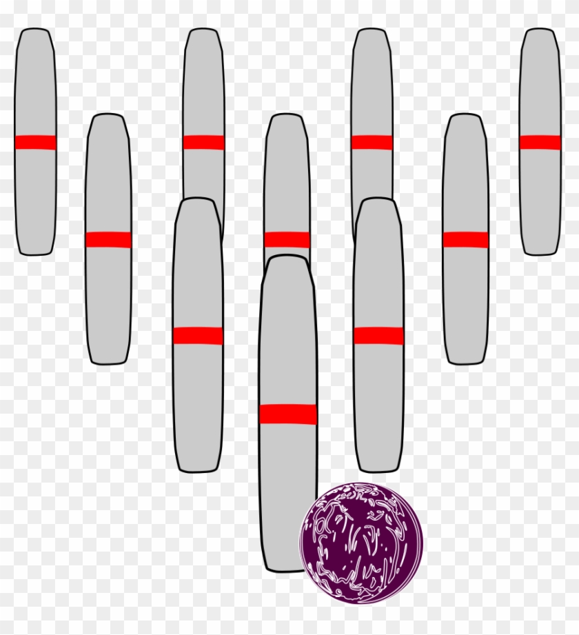Bowling Candlepins - Candlepin Bowling Clipart #1589261