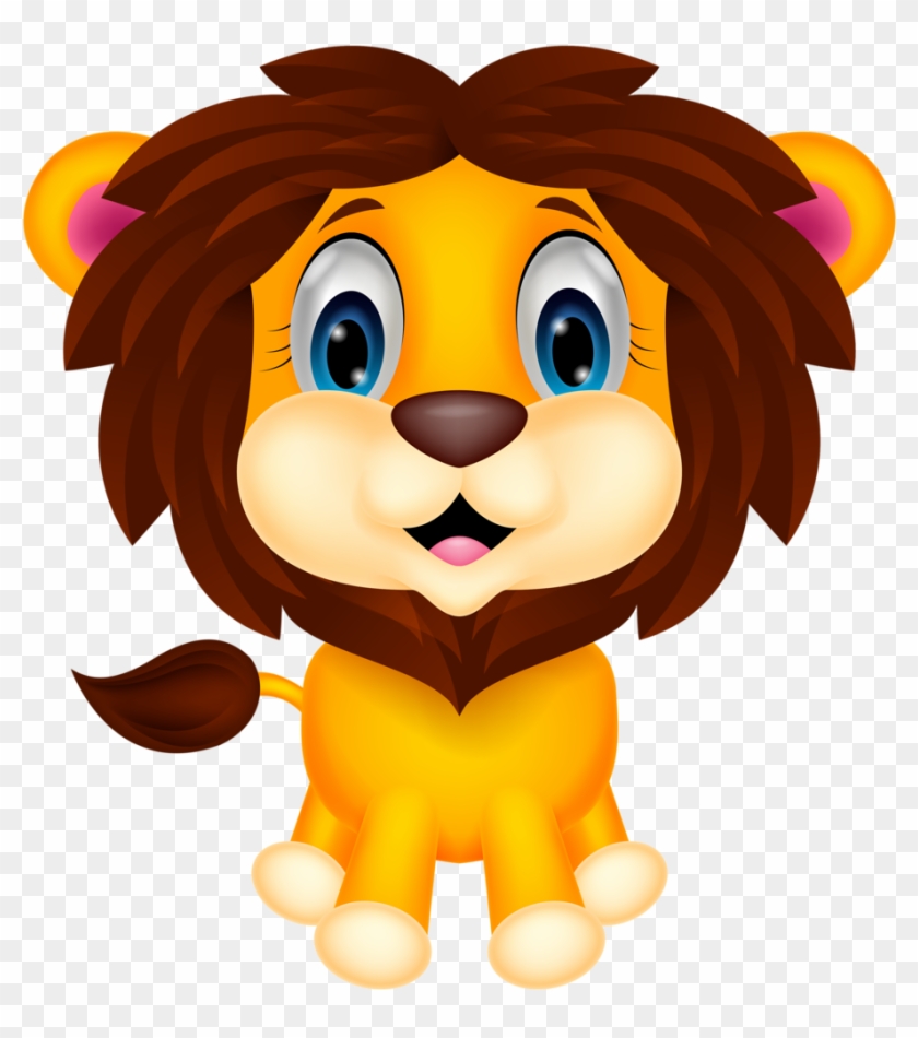 Lion Clipart Zoo Animal - Dibujos Animados De Un Leon #1589309