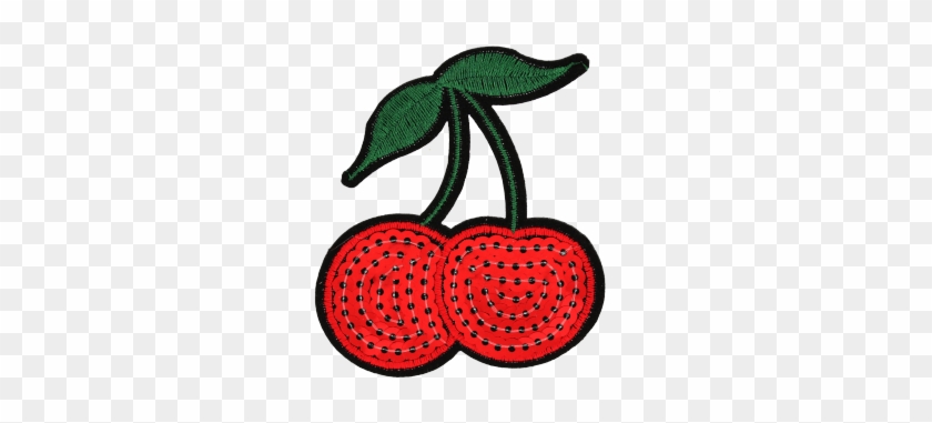 Sequins Big Red Cherry Patch - Sequins Big Red Cherry Patch #1589337