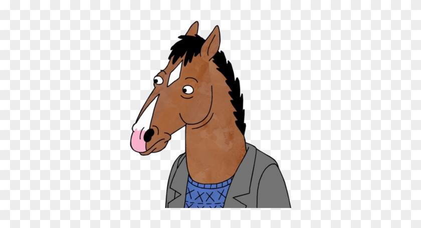 Sad Horse Clipart - Bojack Horseman Stickers Png #1589477