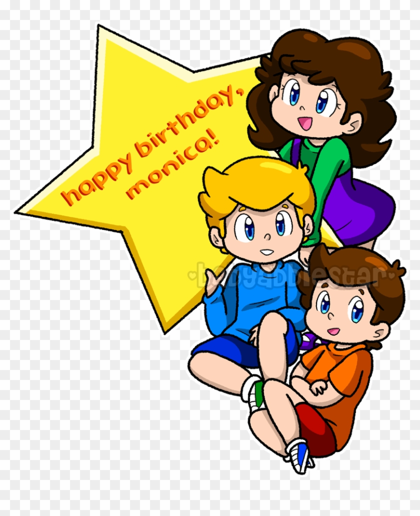 Happy Birthday, Monica By Babyabbiestar - Cartoon #1589487