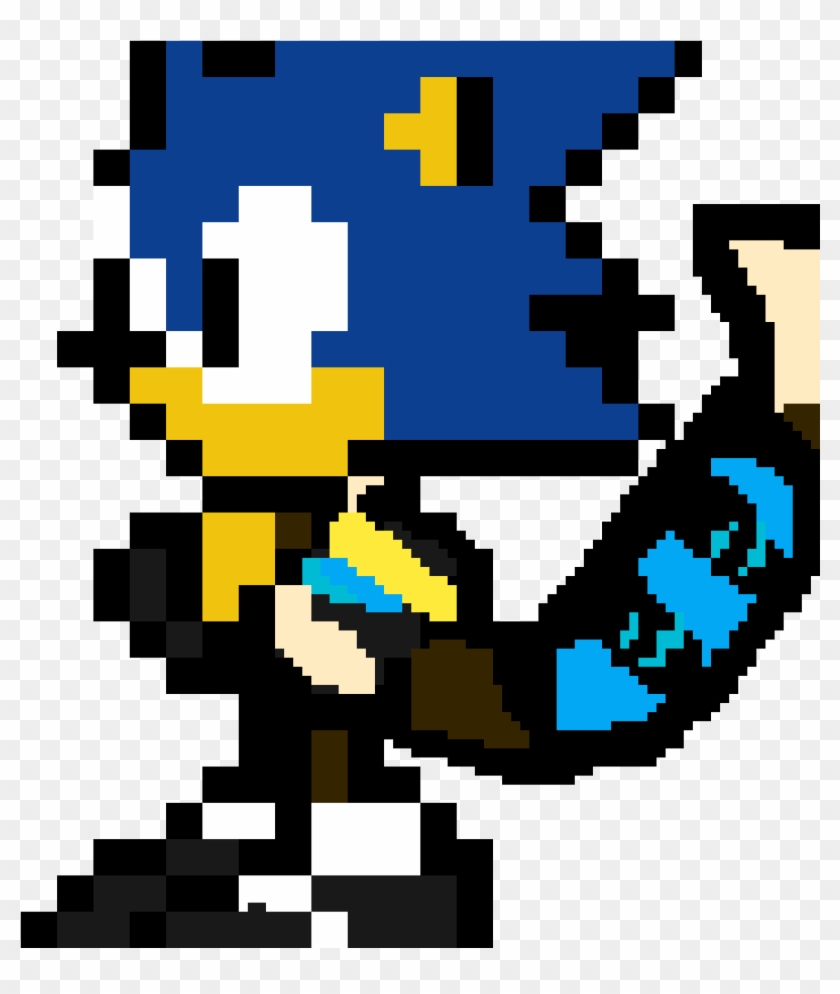 Victoria Pixel Art - Sonic Minecraft Pixel Art #1589911