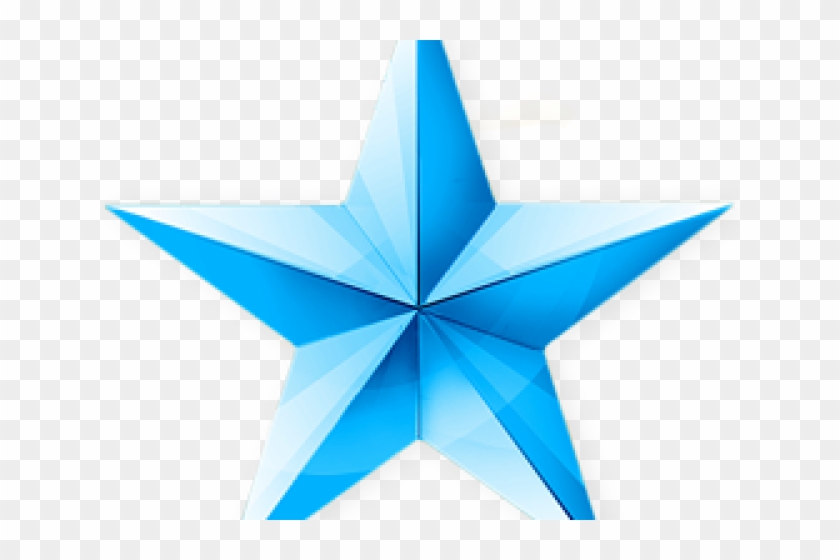 Blue Transparent Star Png #1590132
