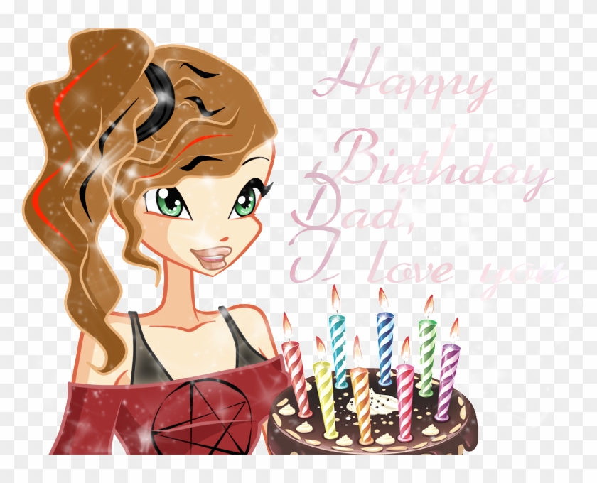 Happy Birthday Dad - Cartoon #1590337