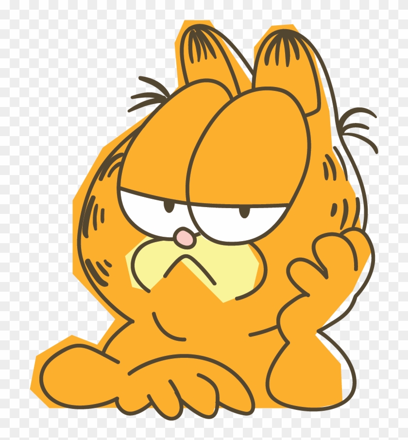 Medium Resolution Of Garfield Line Messaging Sticker - Medium Resolution Of Garfield Line Messaging Sticker #1590425