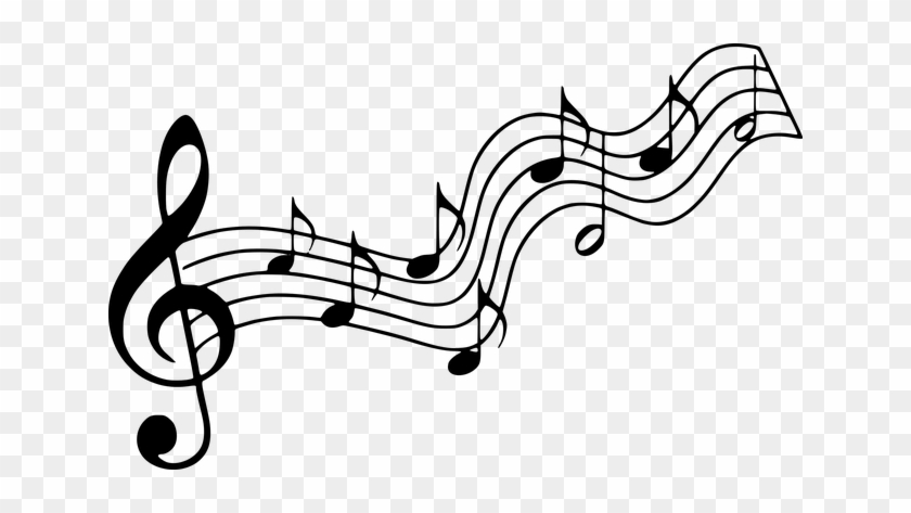 Treble Clef What It Is And How To Properly Read It - Music Notes Silhouette #1591216