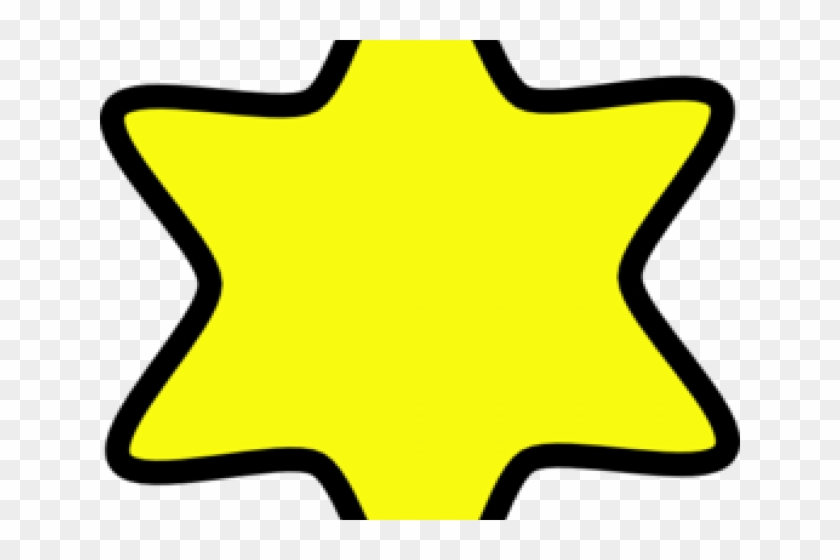Star Of David Clipart Yellow Star - Star Of David Clipart Yellow Star #1591299