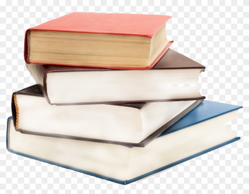 Book Clipart Stack - Transparent Background Books Png #1591335