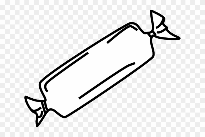 Candy Clip Art Black #1591639