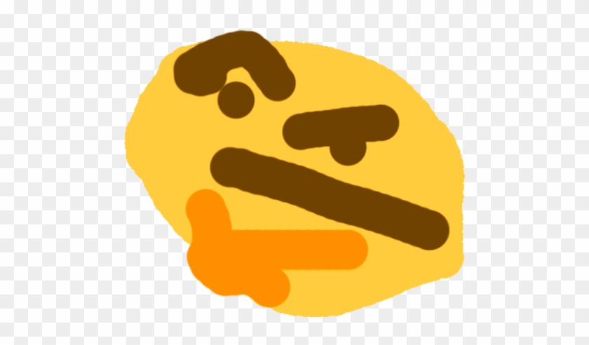View Samegoogleiqdbsaucenao , - Retarded Thinking Emoji #1592228