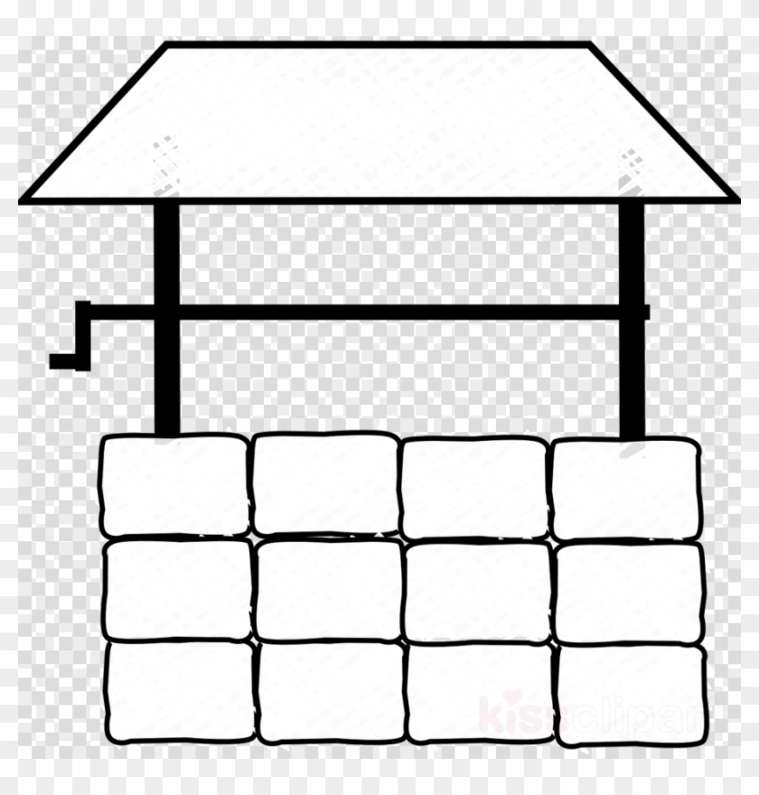 Well Outline Clipart Clip Art - Draw A Water Well #1592963