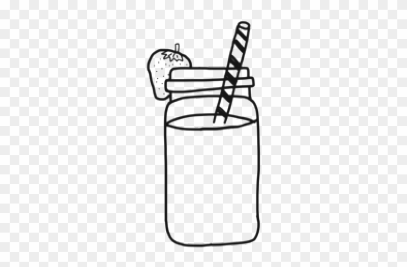 Smoothie Clipart Black And White - Office Chair #1593047