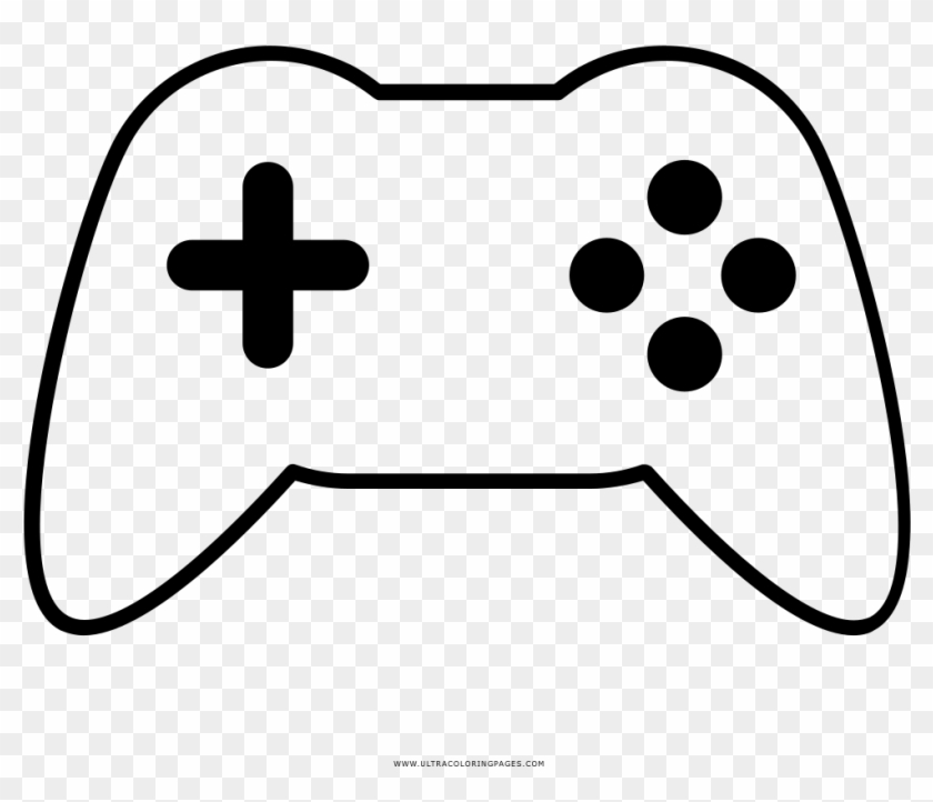 Desenho De Controle Videogame - Controle De Videogame Desenho Png #1593470
