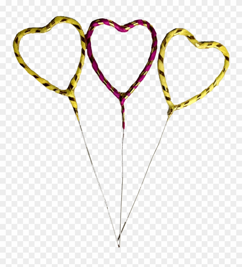 Heart Shape Sparklers, Valentine Day Sparklers, Wedding, - Heart #1593685
