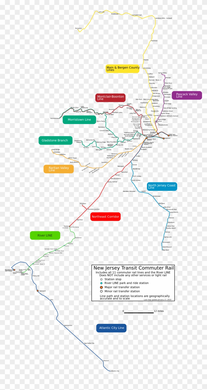 New Jersey Rail Operations - Morris And Essex Line #1593713