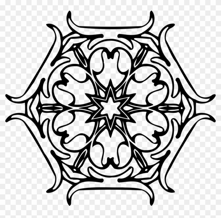 Mandala Coloring Book Download - Clip Art #1594215