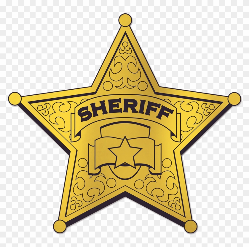 Sheriff Badge Png Hd - Silhouette Of A Sheriff #1594794