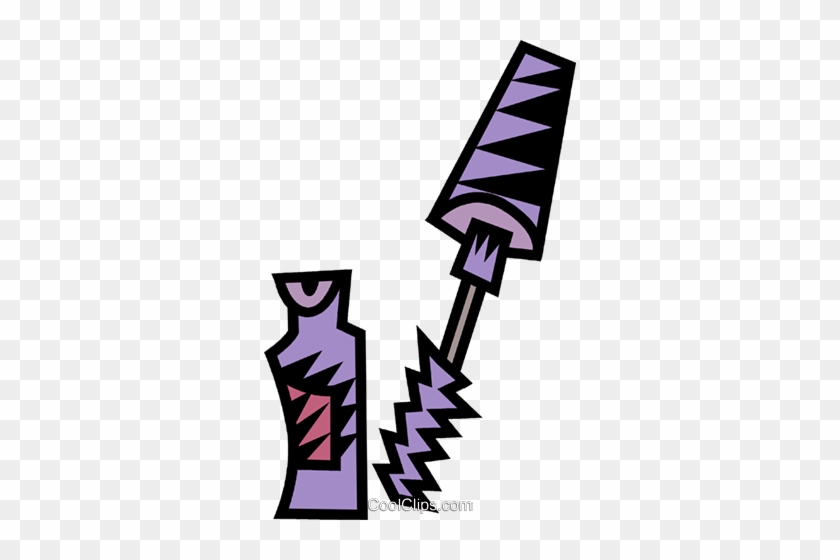 Mascara Royalty Free Vector Clip Art Illustration - Mascara Royalty Free Vector Clip Art Illustration #1594890