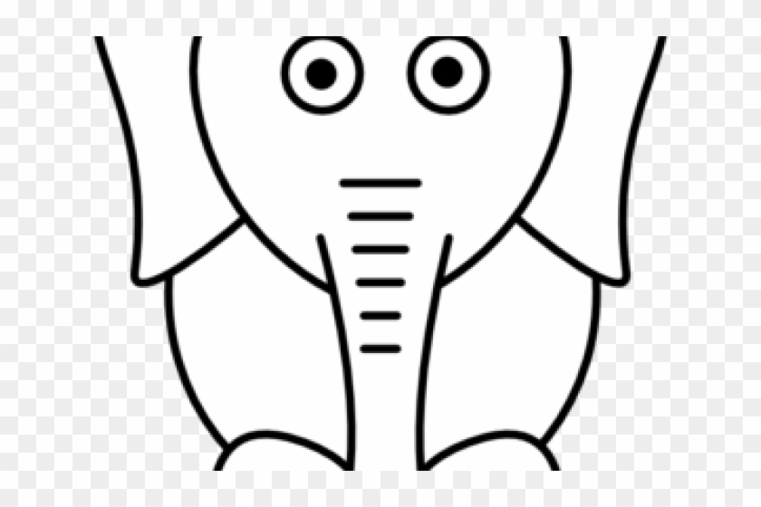 White Elephant Clipart - Elephants Clipart Transparent #1594932