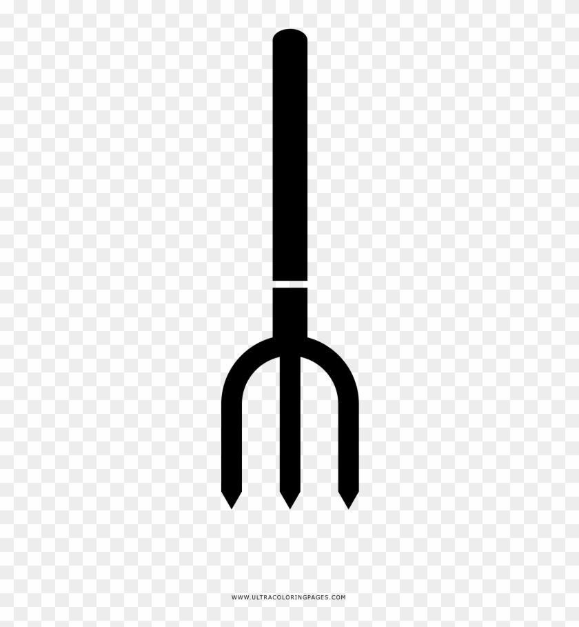 Pitchfork Coloring Page - Pitchfork Coloring Page #1595076