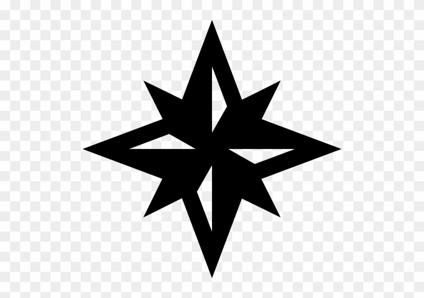 Compass 2 Icons - Captain Marvel Logo Black And White #1595109