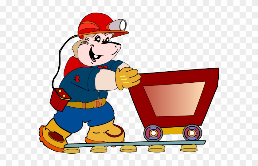 Miner Clip Art In Miners Transprent Png - คน ขุด แร่ การ์ตูน #1595614