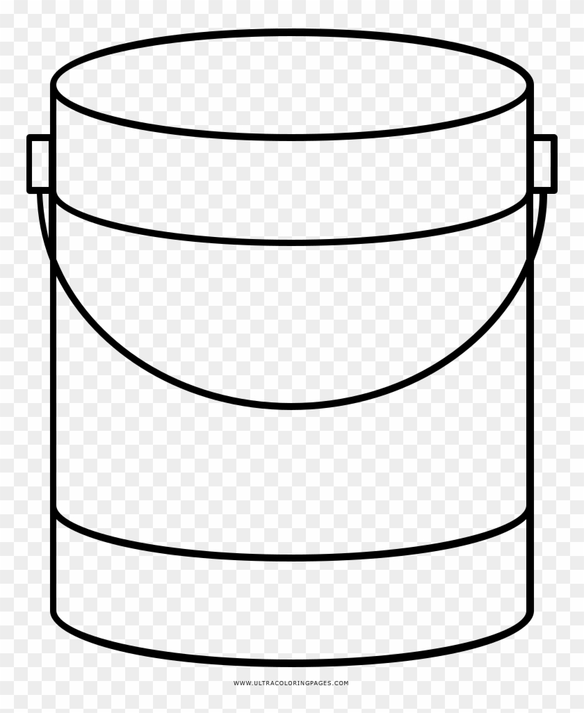 Paint Can Coloring Page - Lata De Pintura Para Colorear #1595872