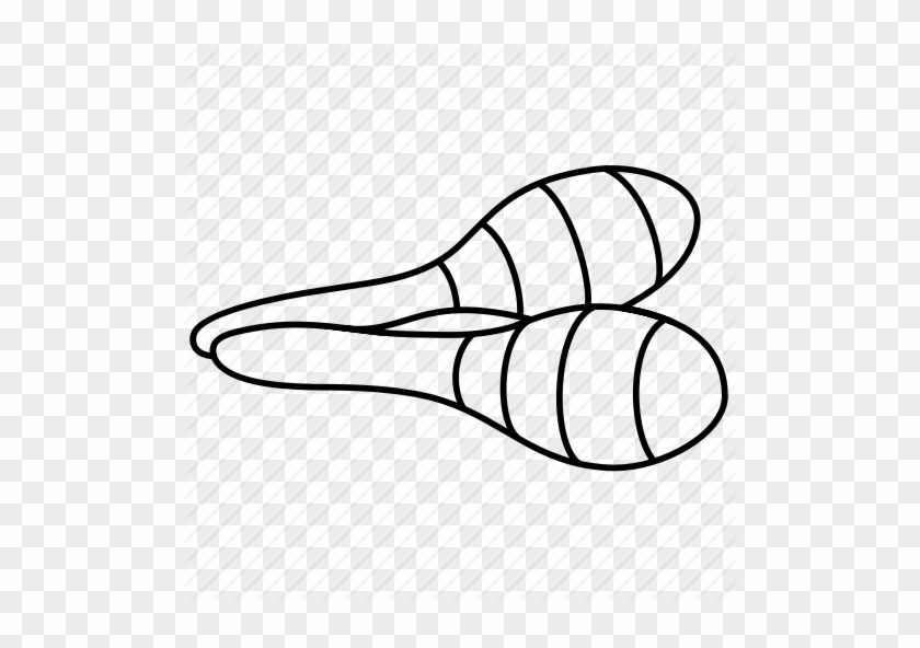 Maracas Da Colorare Clipart Maraca Musical Instruments - Maracas Da Colorare Clipart Maraca Musical Instruments #1596539