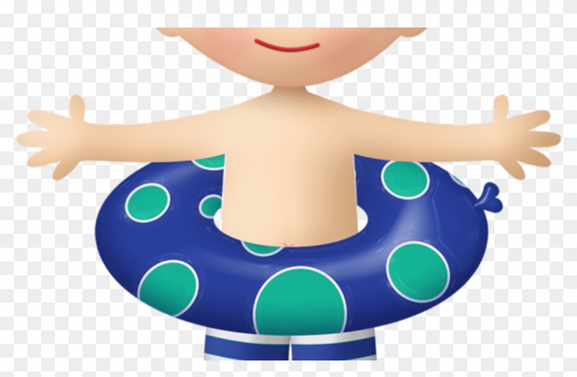 Clipart Family Swimming Pool, Clipart Family Swimming - Pool Party Menino Png #1596939
