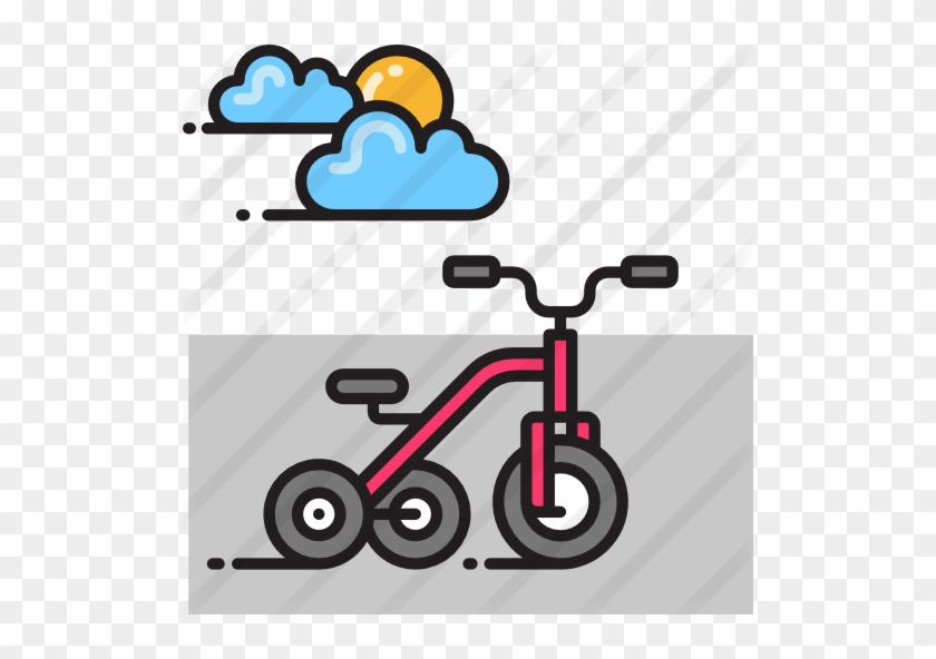Tricycle Free Icon - Tricycle Free Icon #1597071