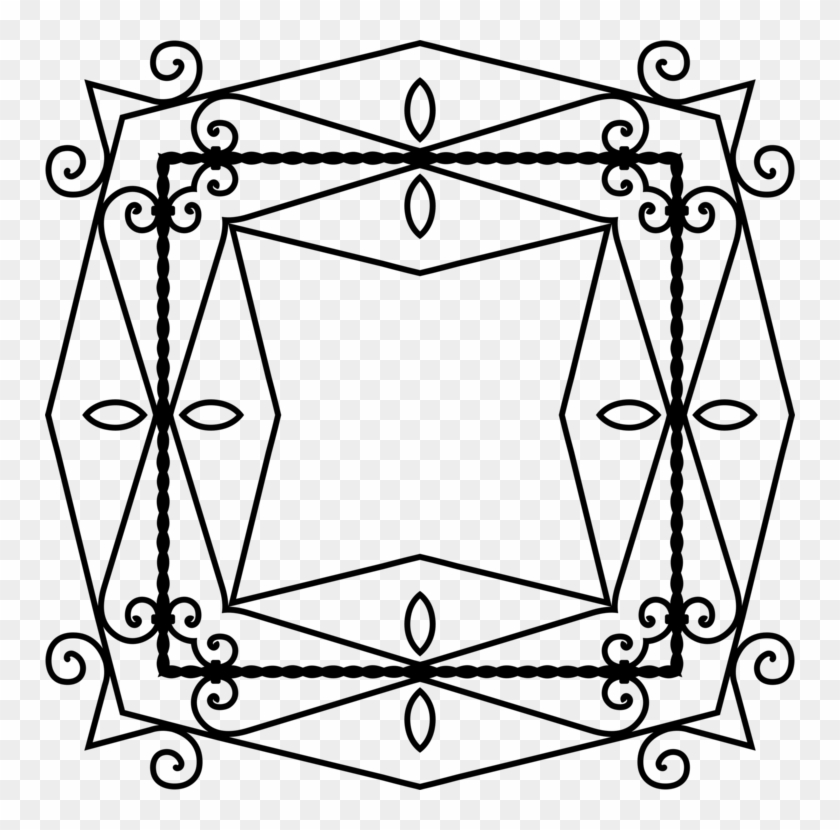 Computer Icons Beard Oil Encapsulated Postscript - Border Vector Square #1597525