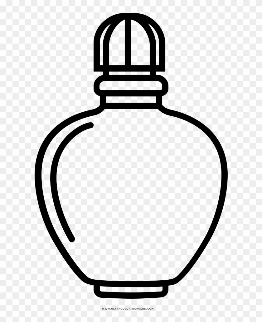 Perfume Coloring Page - Imagen De Un Perfume Para Colorear #1597590