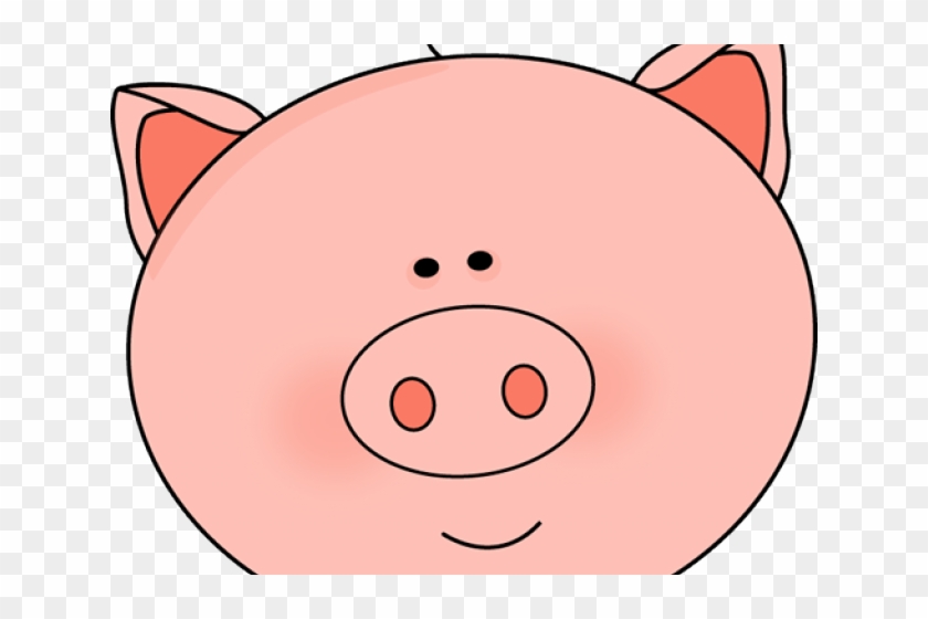 Pig Clipart Face - Clip Art Black And White Pig Face #1597866
