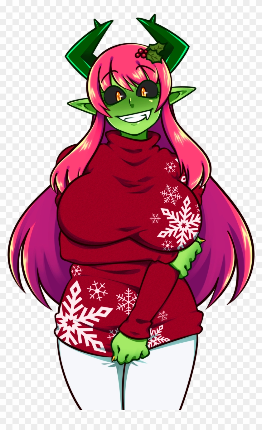 Christmas Sweater Vera - Cartoon #1597891