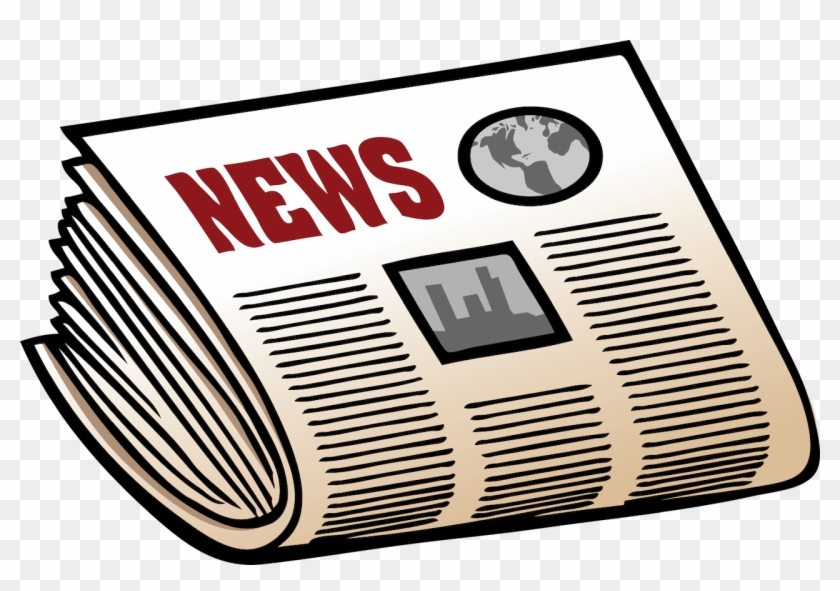 Newspaper Clipart - Newspaper Clipart Png #1598194