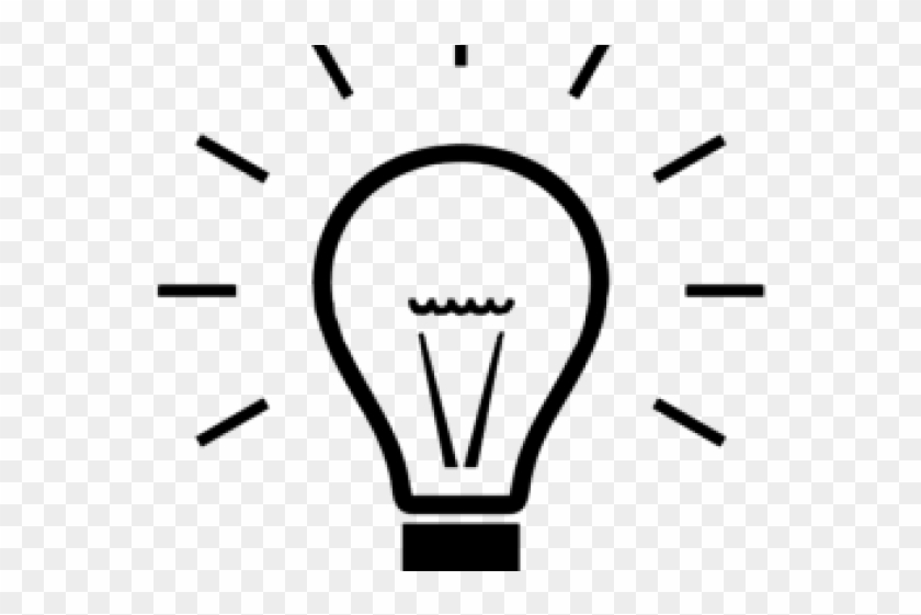 Bulb Clipart Transparent Background - Silhouette Of Lightbulb #1598406
