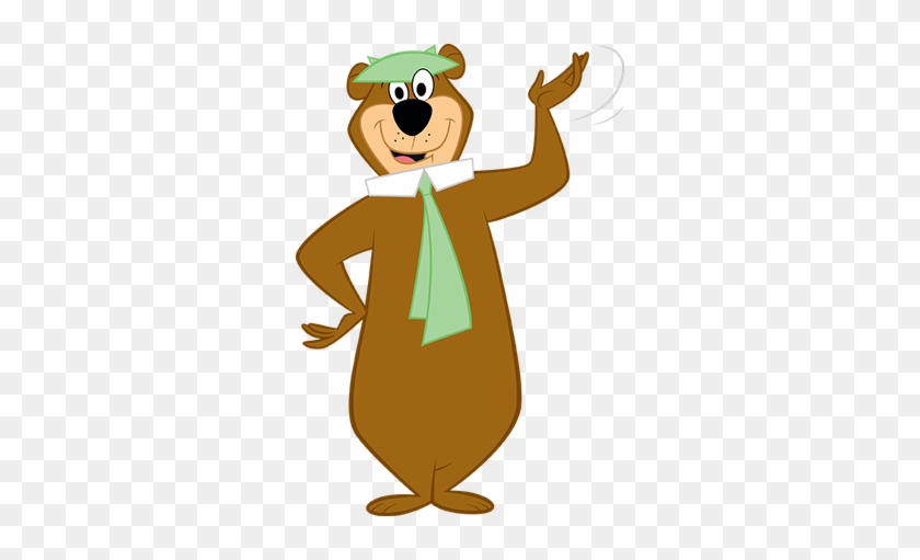 Yogi Leaning - Yogi Bear Hat And Tie #1598933
