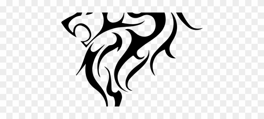 Lion Tattoo Clipart Logo - Simple Lion Tattoos Designs #1599027