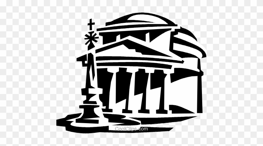 Rome Clipart Transparent - Pantheon Clipart #1599041