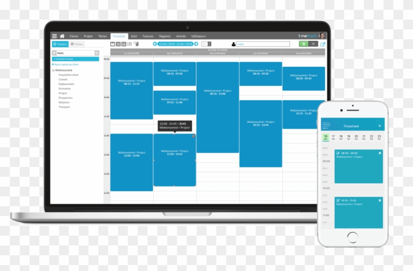 Timetrack - Timesheet - Screenshot #1599223