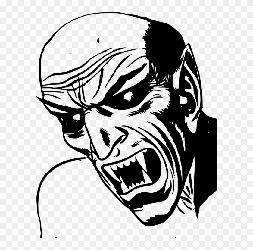 Face Smiley Anger Monster Computer Icons - Monster #1599613