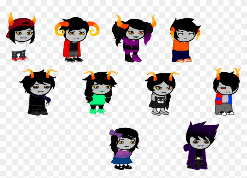 Homestuck Ng- Trolls Ng By Juliahtf - Cartoon #1599976