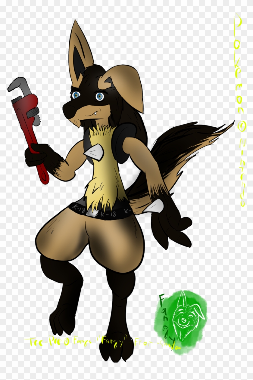 Tee Pee As Lucario By Fangy From Shadow - Cartoon #1600071