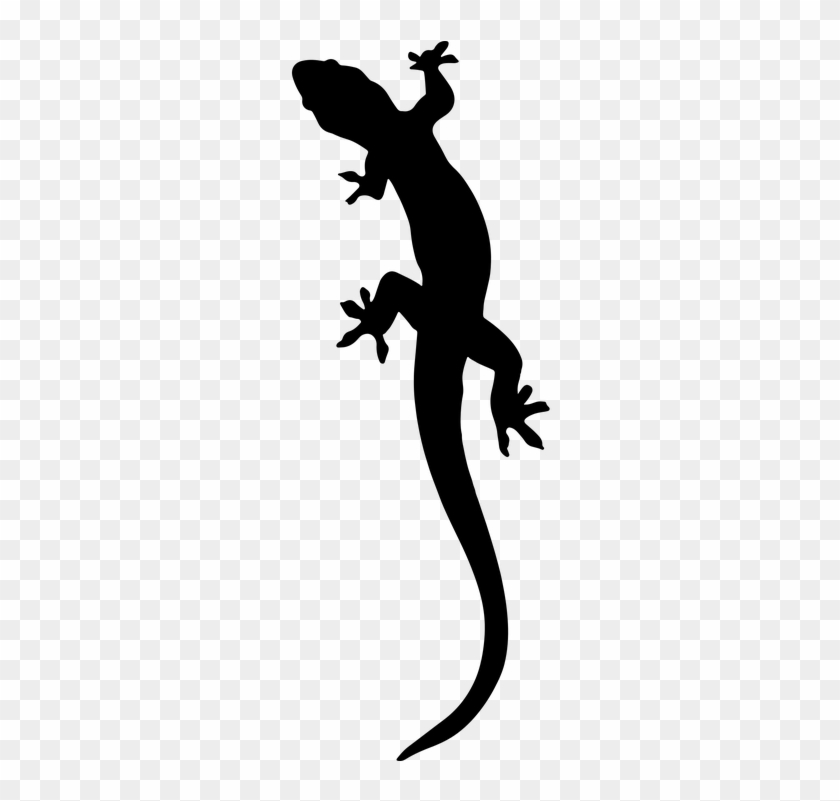 Lizard Silhouette Png #1601086
